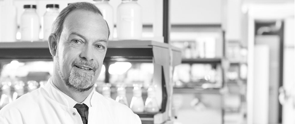 Cientista no laboratório